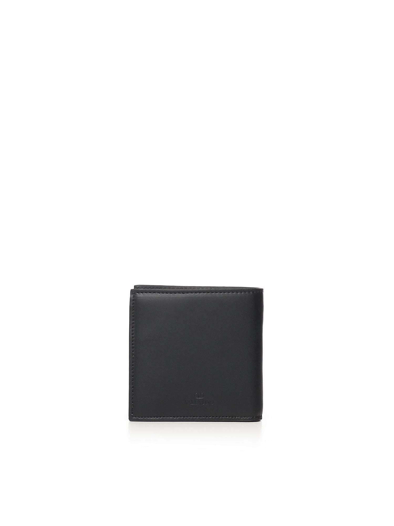 Portafoglio billfold VLTN in pelle 3Y2P0577 LVN0NI VALENTINO GARAVANI