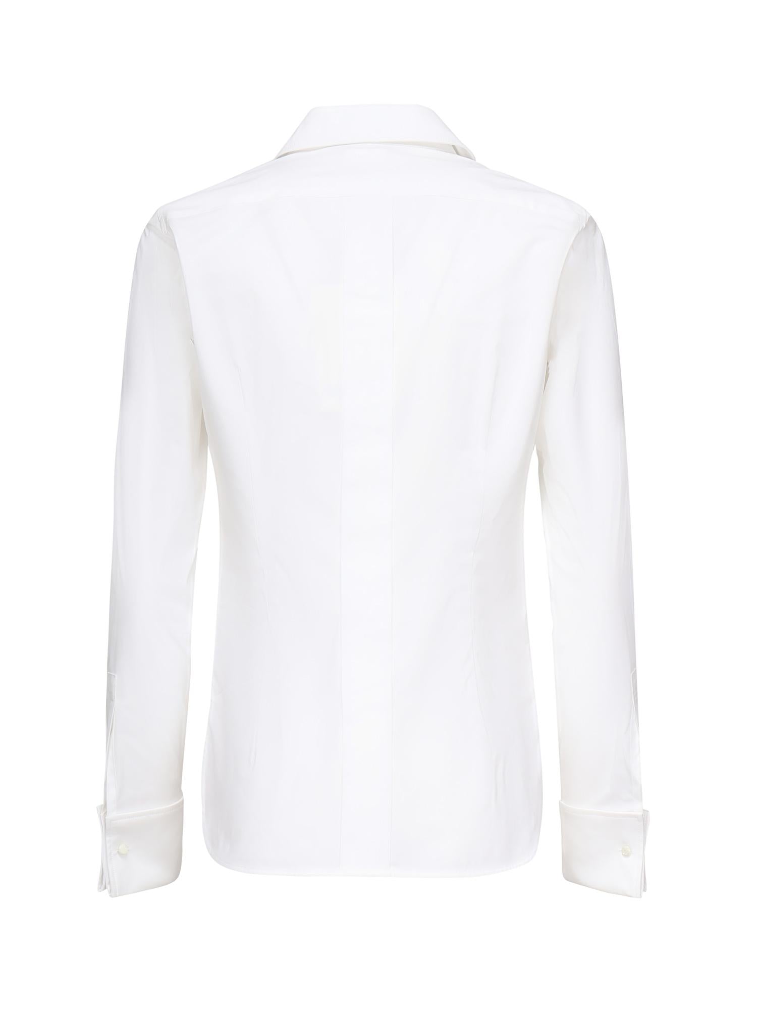 Camicia in cotone con logo 2521116031600 001 MAX MARA