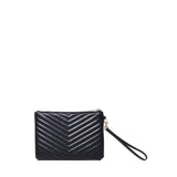 Pouch monogram Cassandre matelassè astuccio in pelle goffrata 379039 CWU011000 SAINT LAURENT
