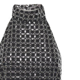 Miniabito con scollo all'americana e decorazioni 115452 100 ROTATE