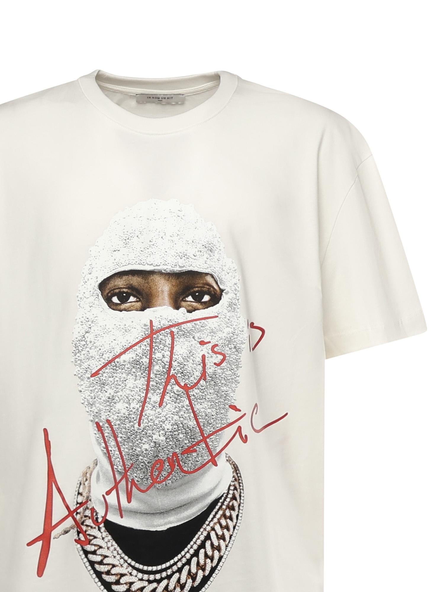 T-shirt con stampa in cotone NUW25259 081 IH NOM UH NIT