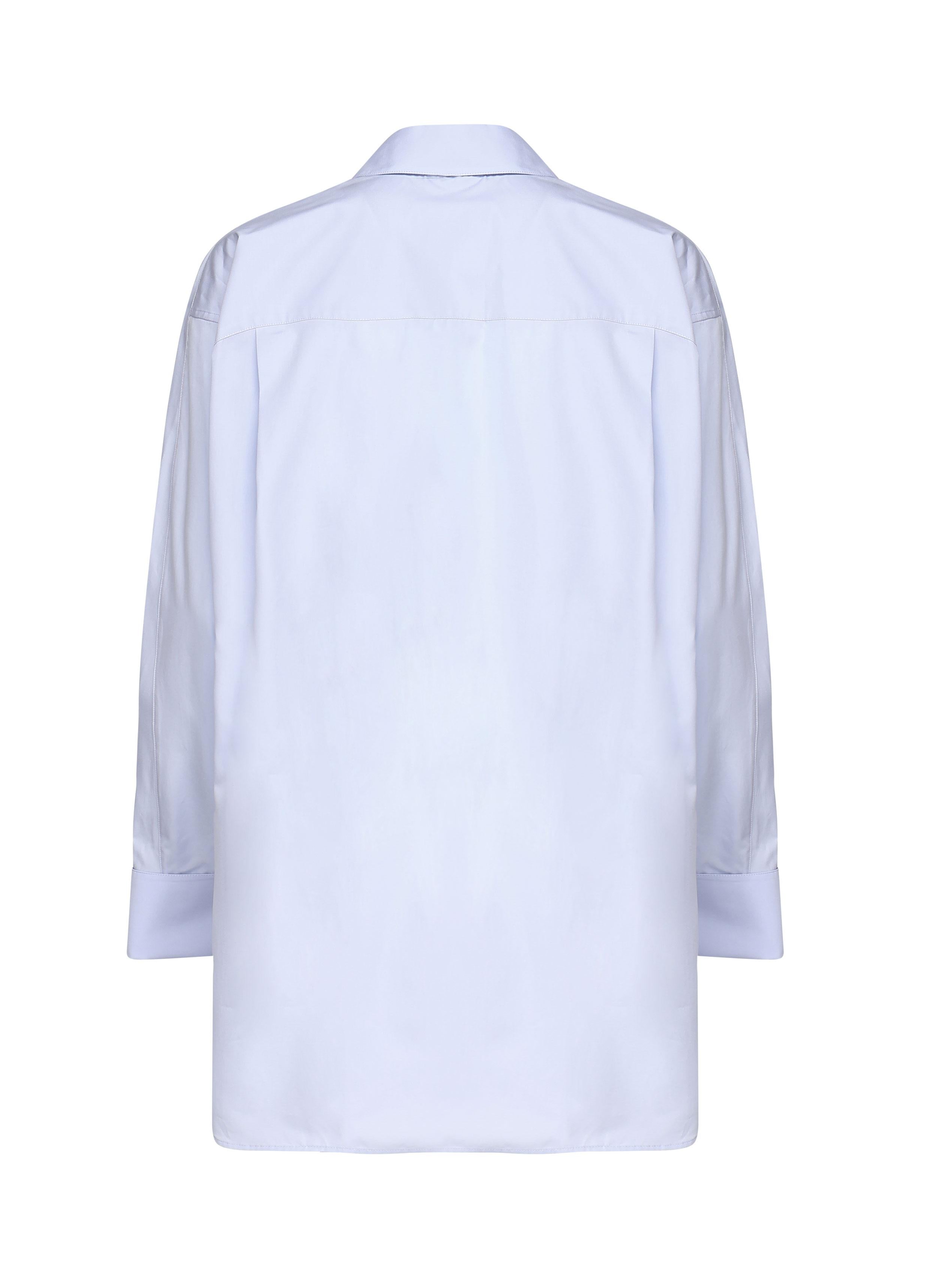 Camicia in popeline di cotone S540Y05XA1 6410 LOEWE