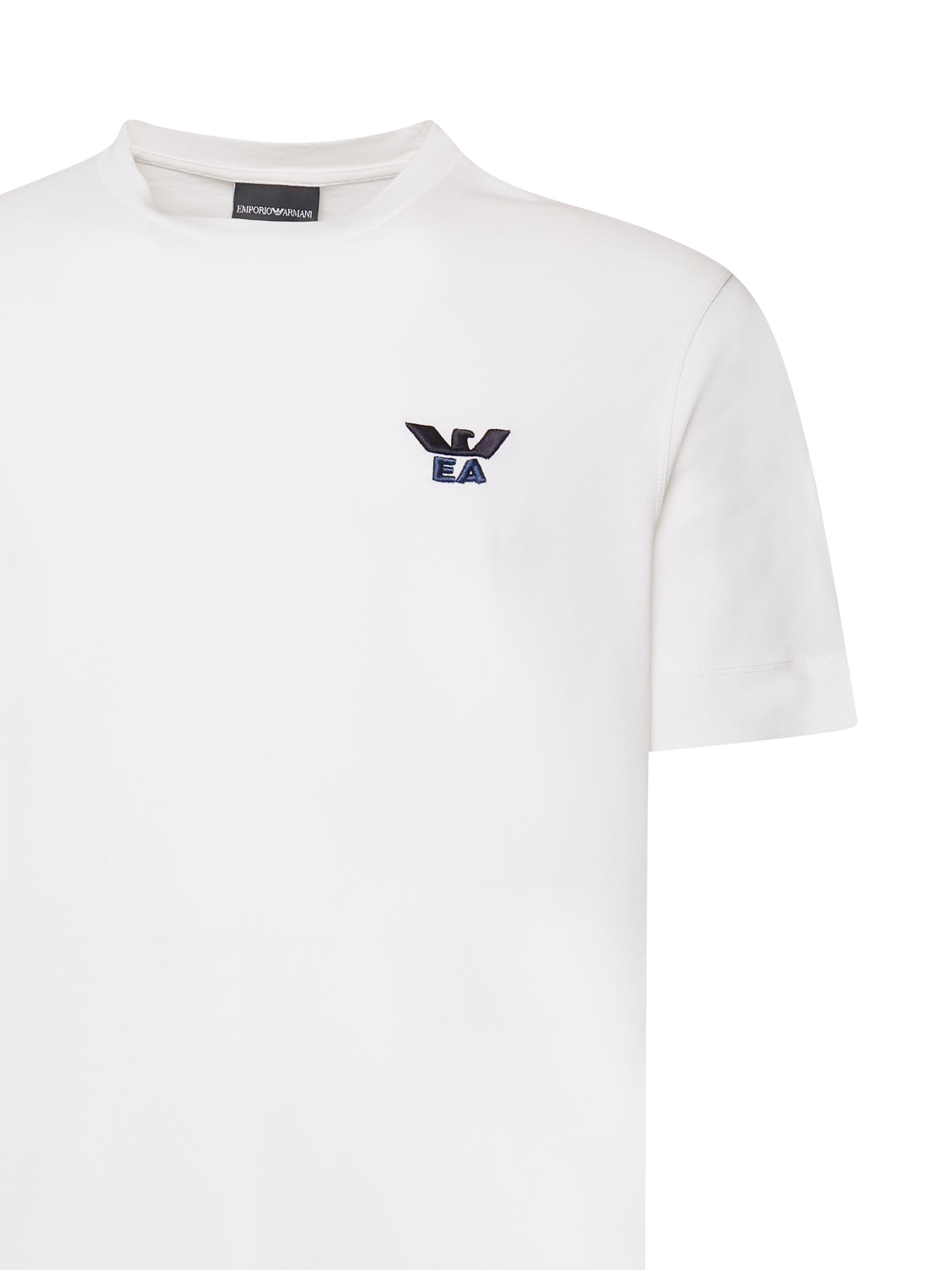 T-shirt in cotone 6D1TM1 1JOCZ01B8 EMPORIO ARMANI