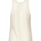 Canotta a rete con paillettes 104710 A2EXC03 PINKO