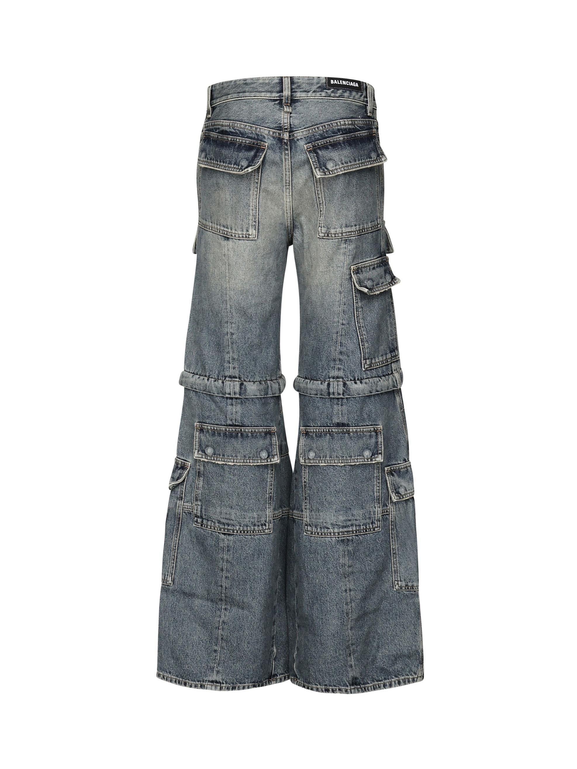 Flared Cargo Pants 783694 THW254245 BALENCIAGA