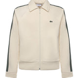 Felpa con zip e logo SH5927 XFJ LACOSTE