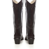 Stivali Bettina western in pelle PX1778XLTVT EBANO PARIS TEXAS