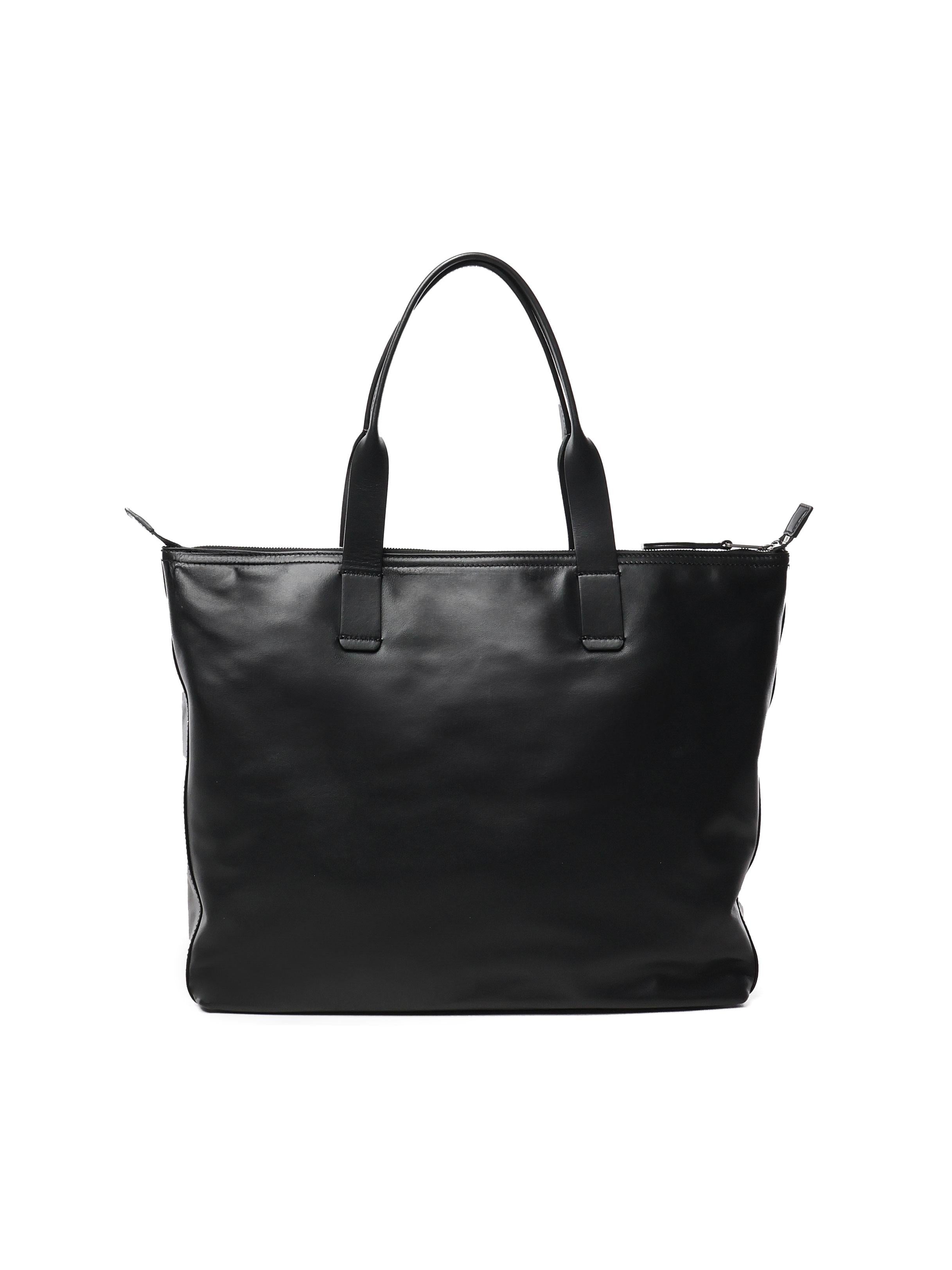 Shopping bag media in pelle di vitello<BR/> BM2375 A6E4880999 DOLCE & GABBANA