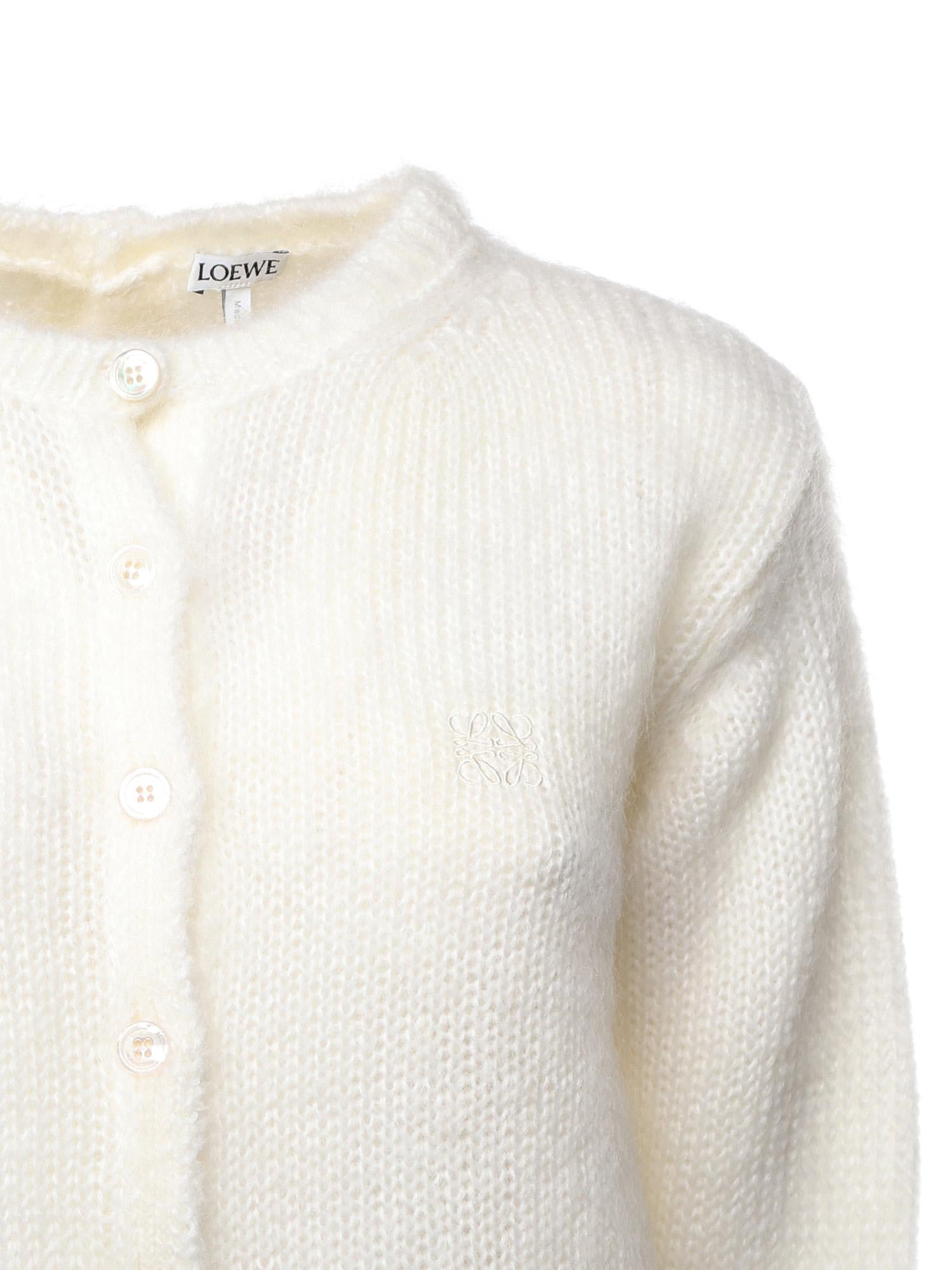 Cardigan cropped in misto mohair S540Y16K88 2100 LOEWE