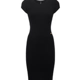 Vestito mini in maglia 5BGK00 5890ZJBLK MARCIANO BY GUESS