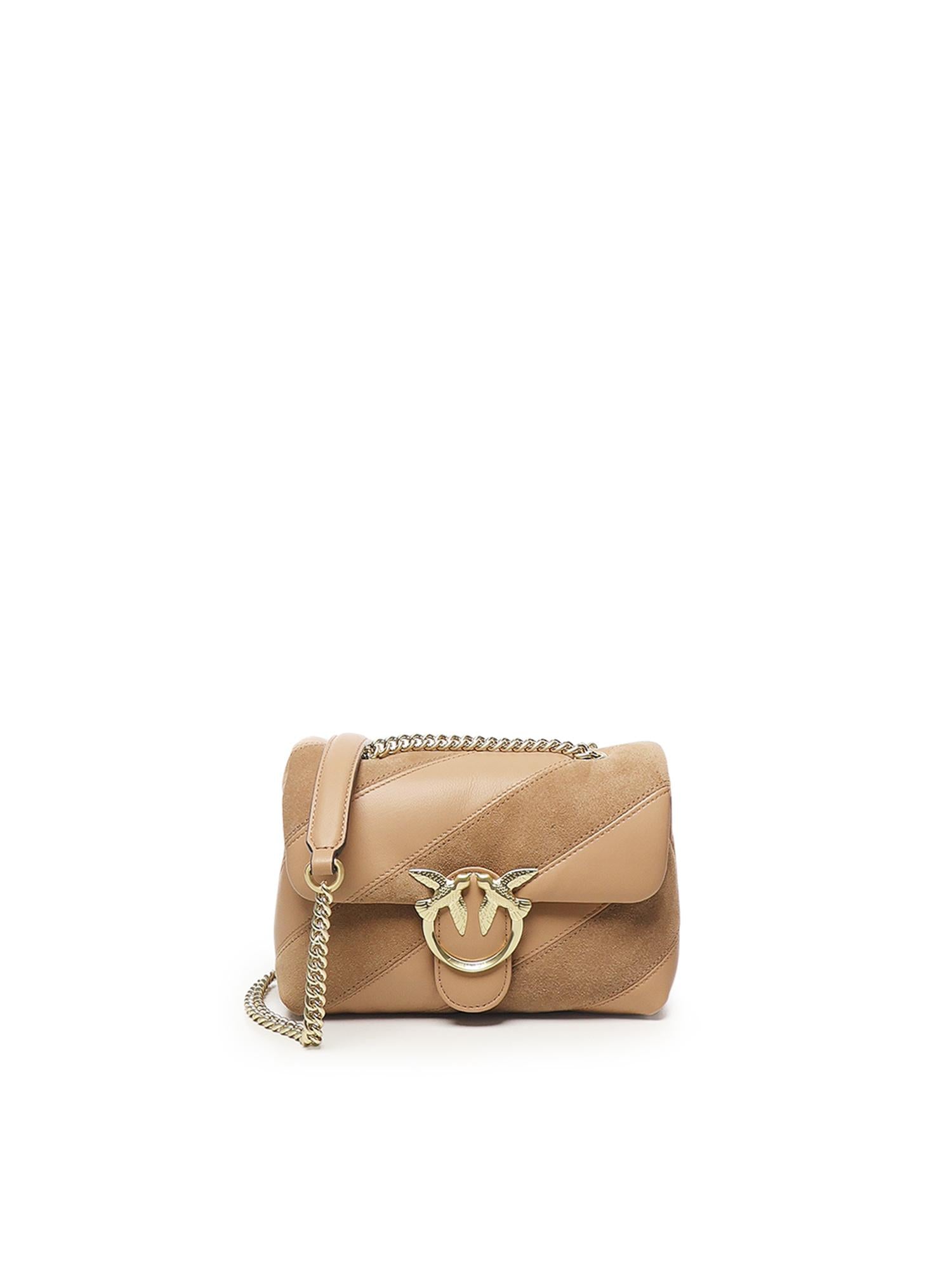Mini borsa a tracolla Love Bag Puff 100039 A2JYC79V PINKO