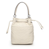 Borsa a mano piccola Cargo Bucket Bag in pelle 105112 A2JCZ14E PINKO