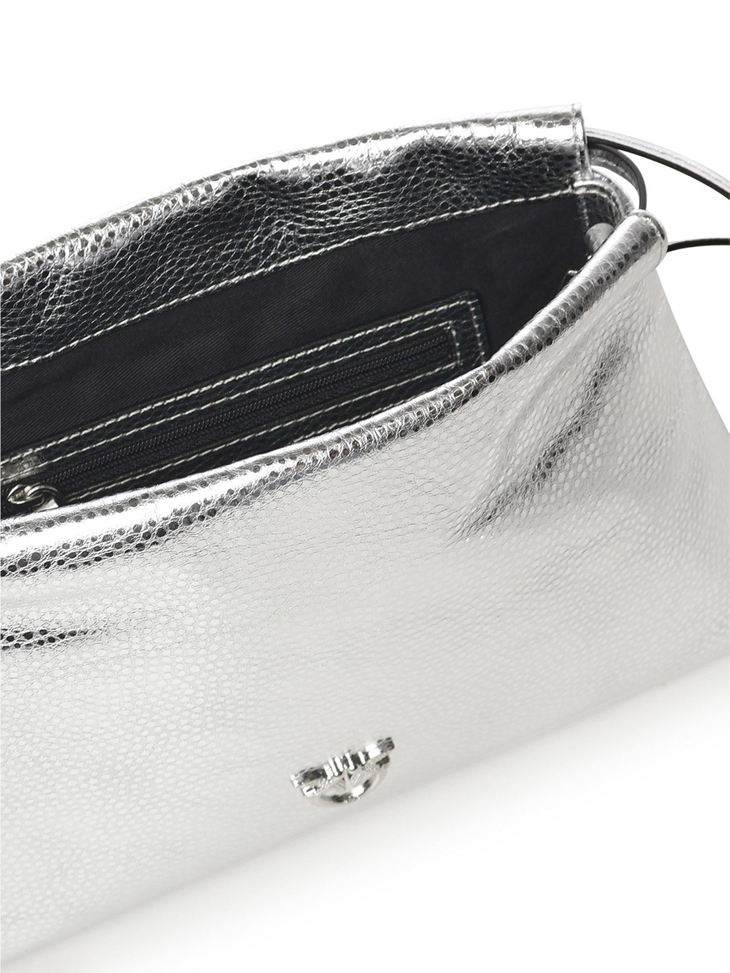 Mini bag in pelle laminata 105908 A2WDZZFN PINKO