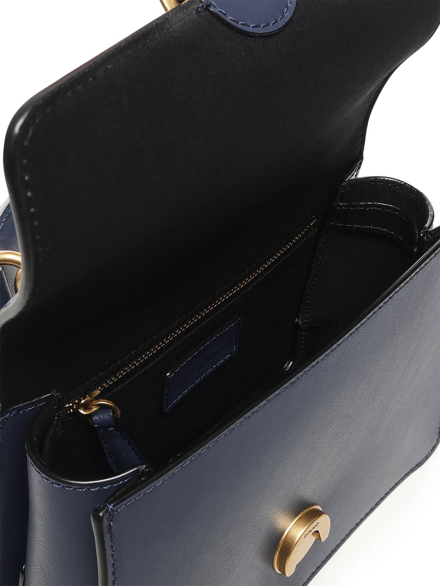 Borsa 'Love Bag' in pelle<BR/> 100071 A0F1G08Q PINKO