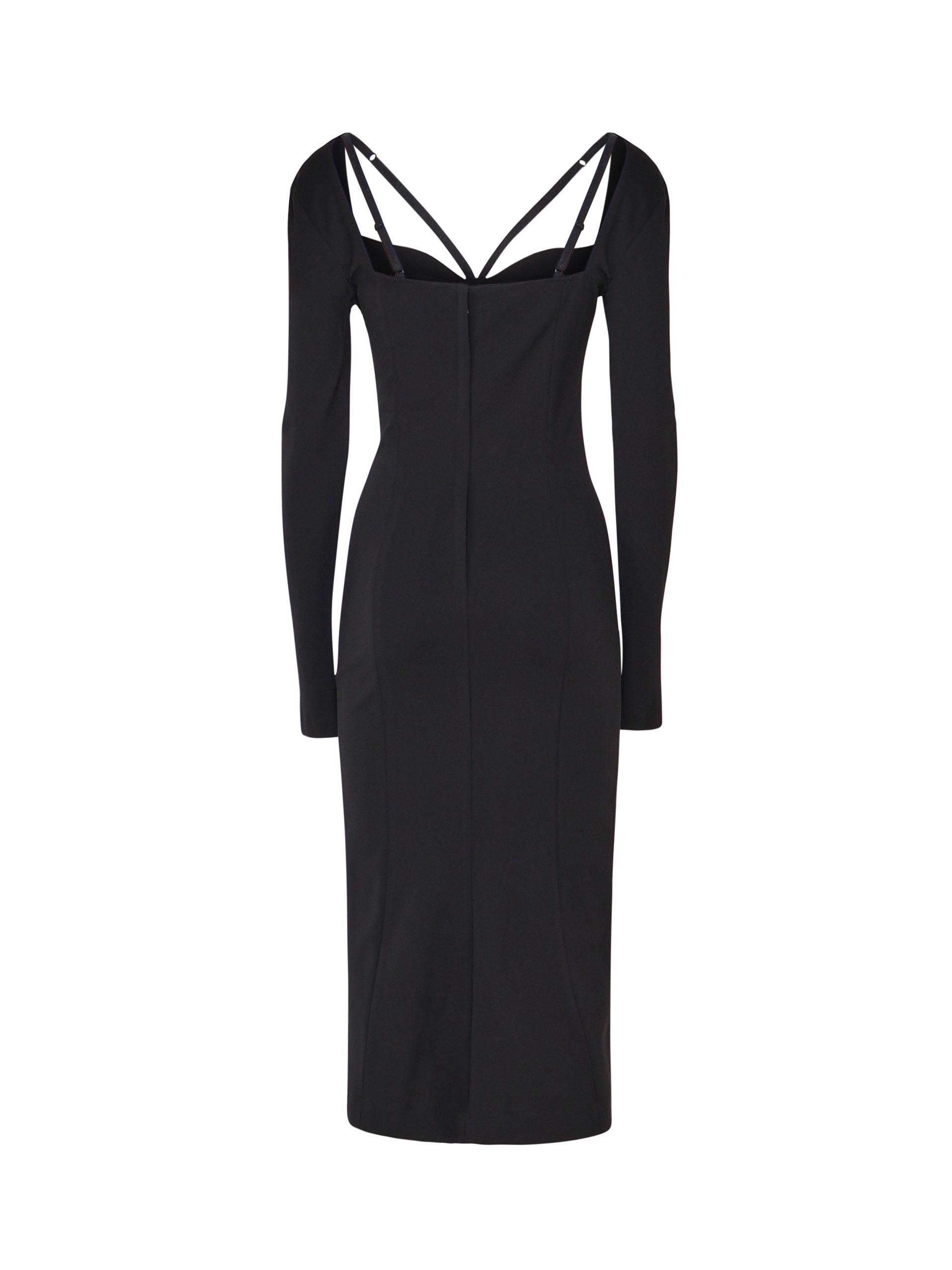 Abito longuette in jersey stretch F6JBHT FUGN7N0000 DOLCE & GABBANA