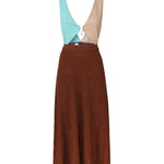 Abito cut out con gonna fliuida VSKD05017 -V1 INSPIRED BY AKEP