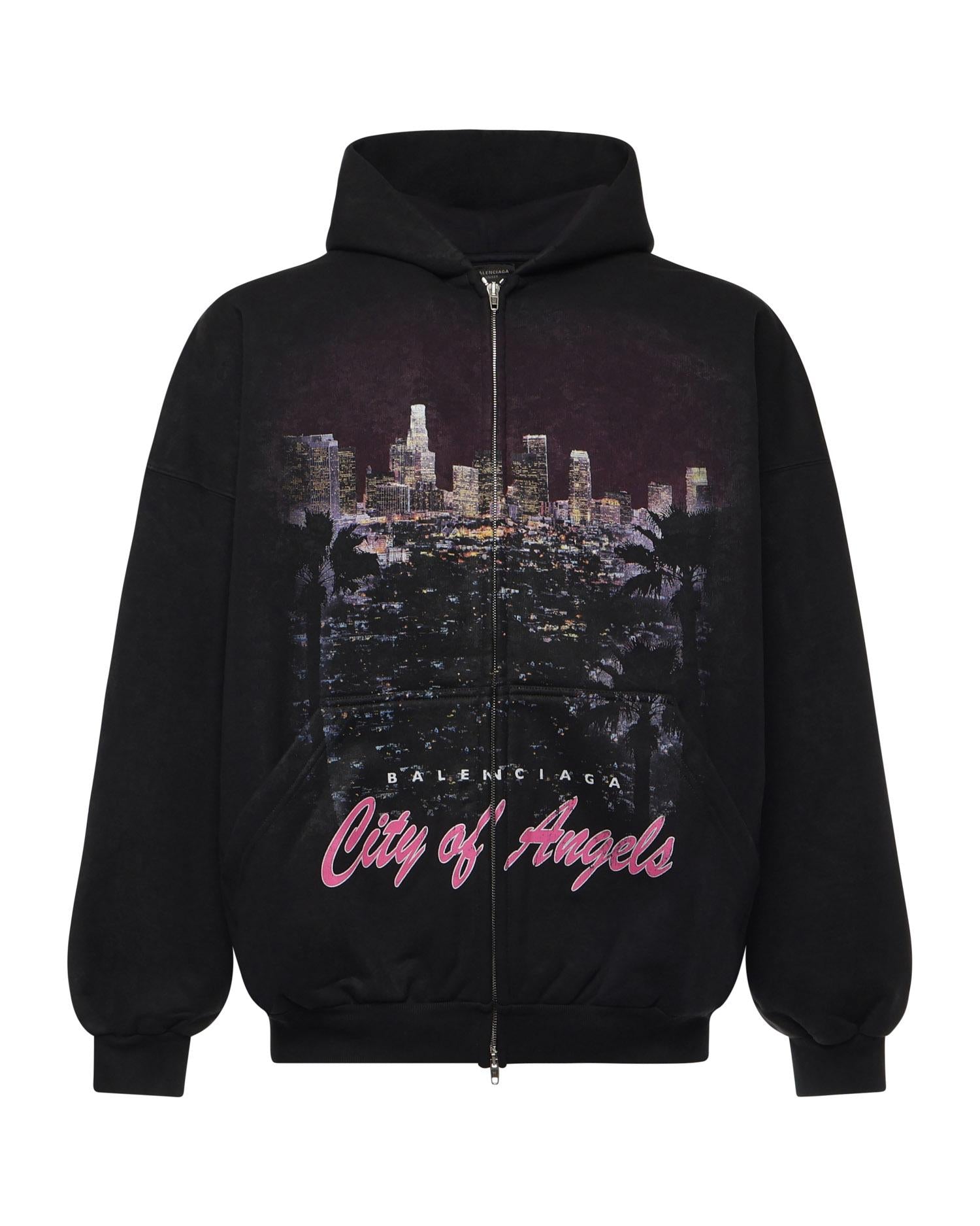Felpa con zip City Of Angels 744444 TSVR61041 BALENCIAGA
