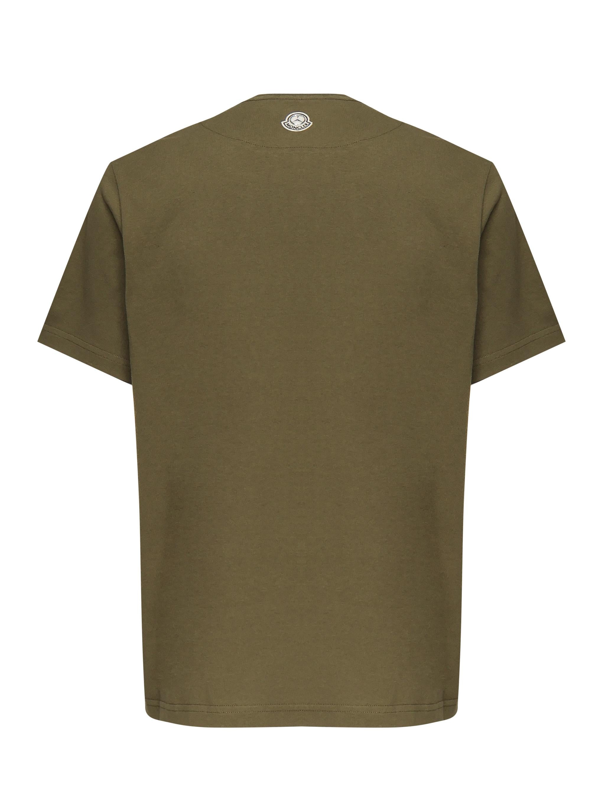 T-shirt con stampa frontale K14018C00003 89AB9816 MONCLER GENIUS