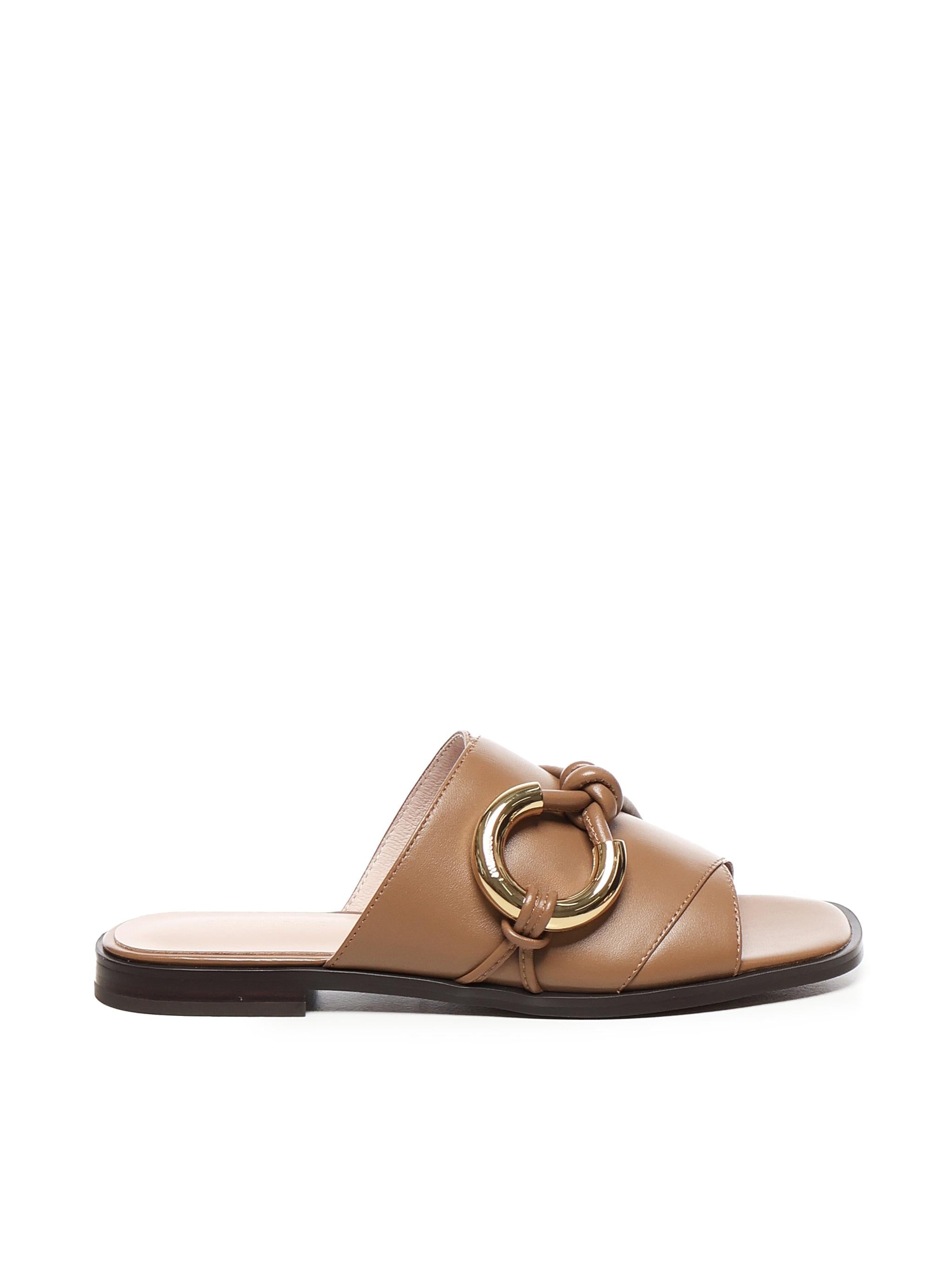 Sandali Flat Carmy Smooth E4SGH170101 W12 COCCINELLE