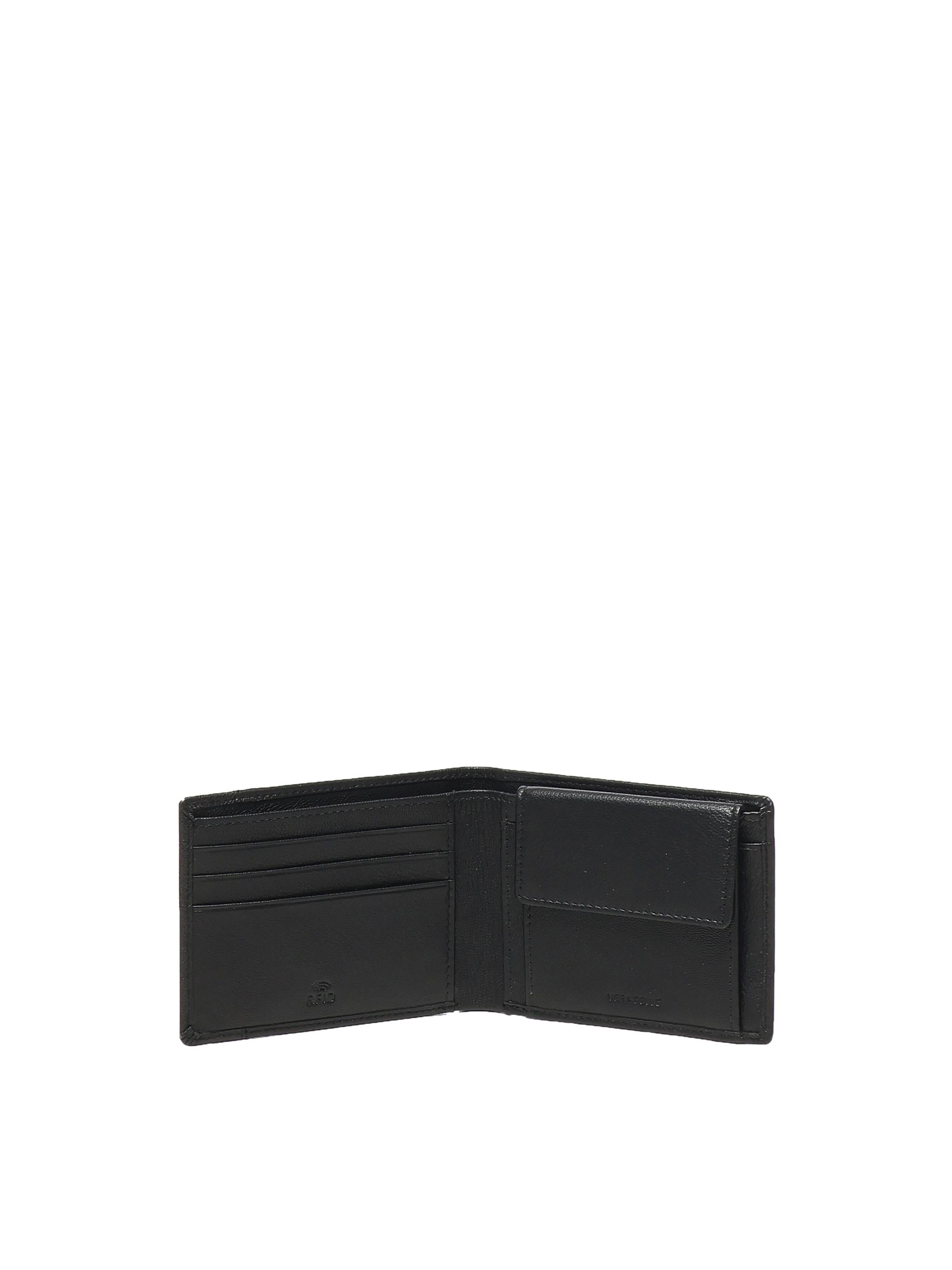 Portafoglio in pelle BYPP10A13 BLACK BY BYBLOS