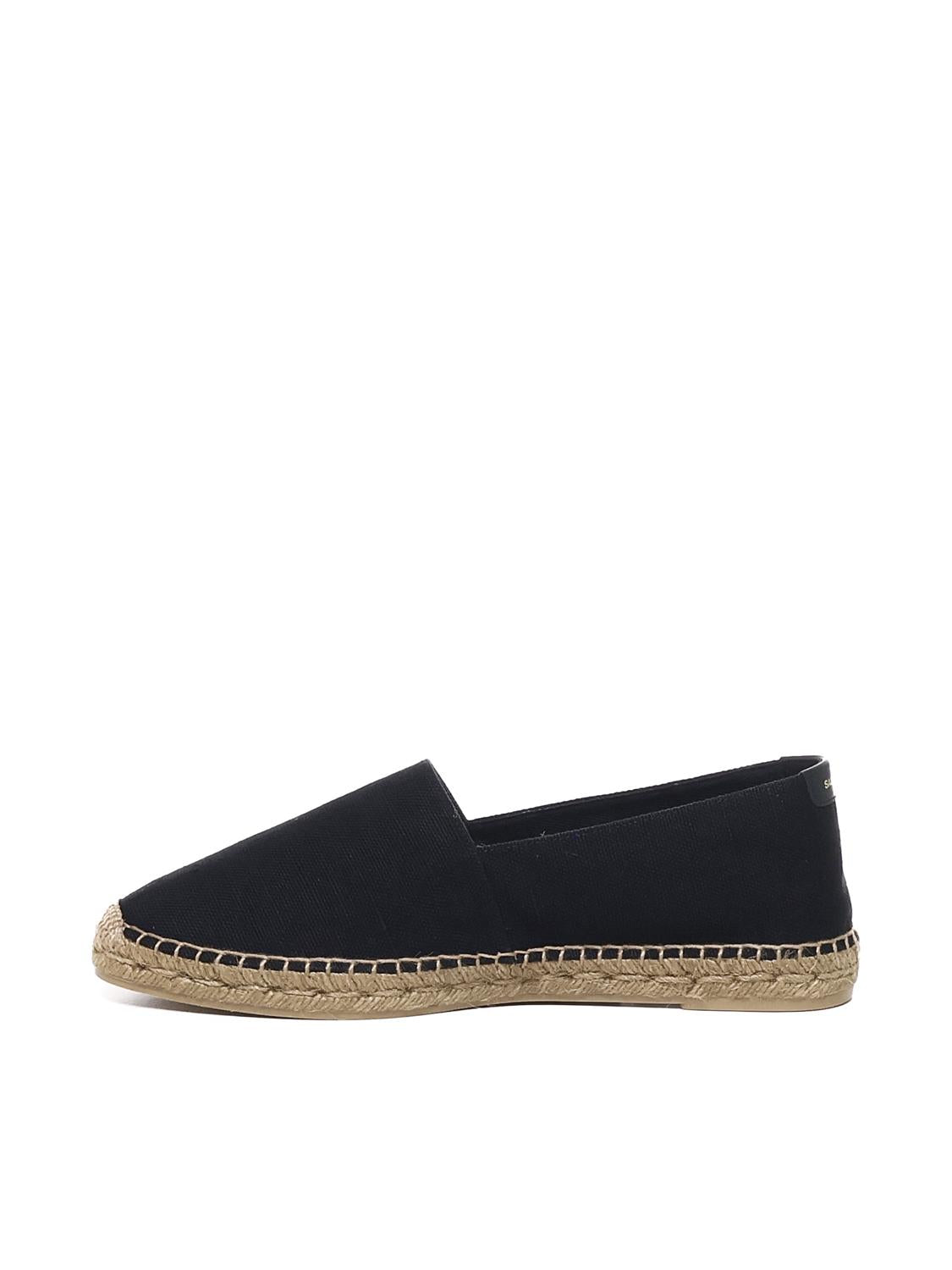 Espadrillas in tela con ricamo 605951 1P2101000 SAINT LAURENT