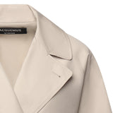 Trench "Le Trench Trapezi" in gabardine di cotone 25HCOW00102AW00644 110 JACQUEMUS