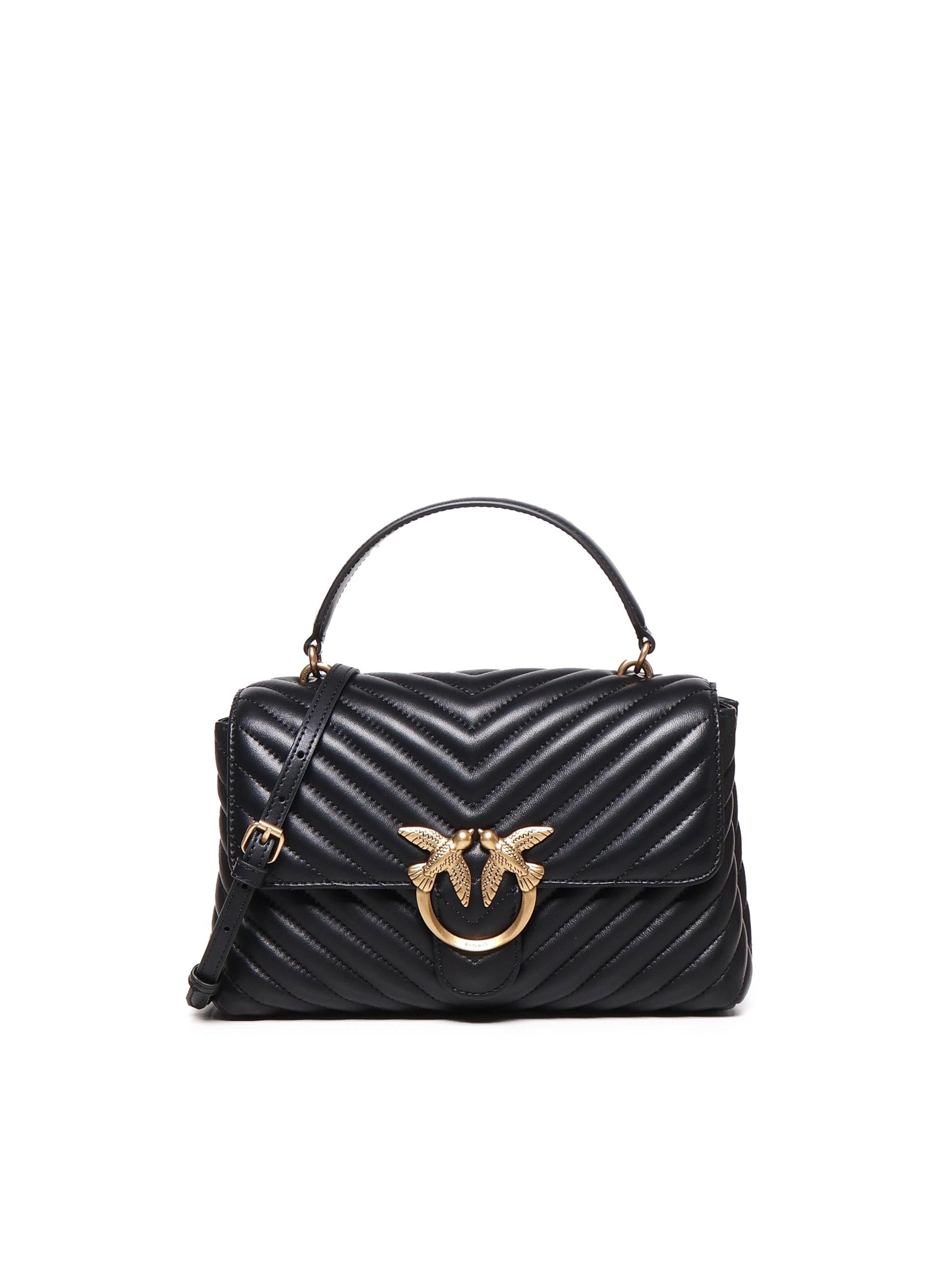 Tote bag Love Bag Puff<BR/> 100043 A0GKZ99Q PINKO