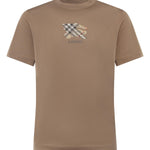 T-shirt Check in cotone 8116168 A3324 BURBERRY