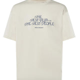 Le T-shirt "The Best Club" ITS273CO002 OW Drôle de Monsieur