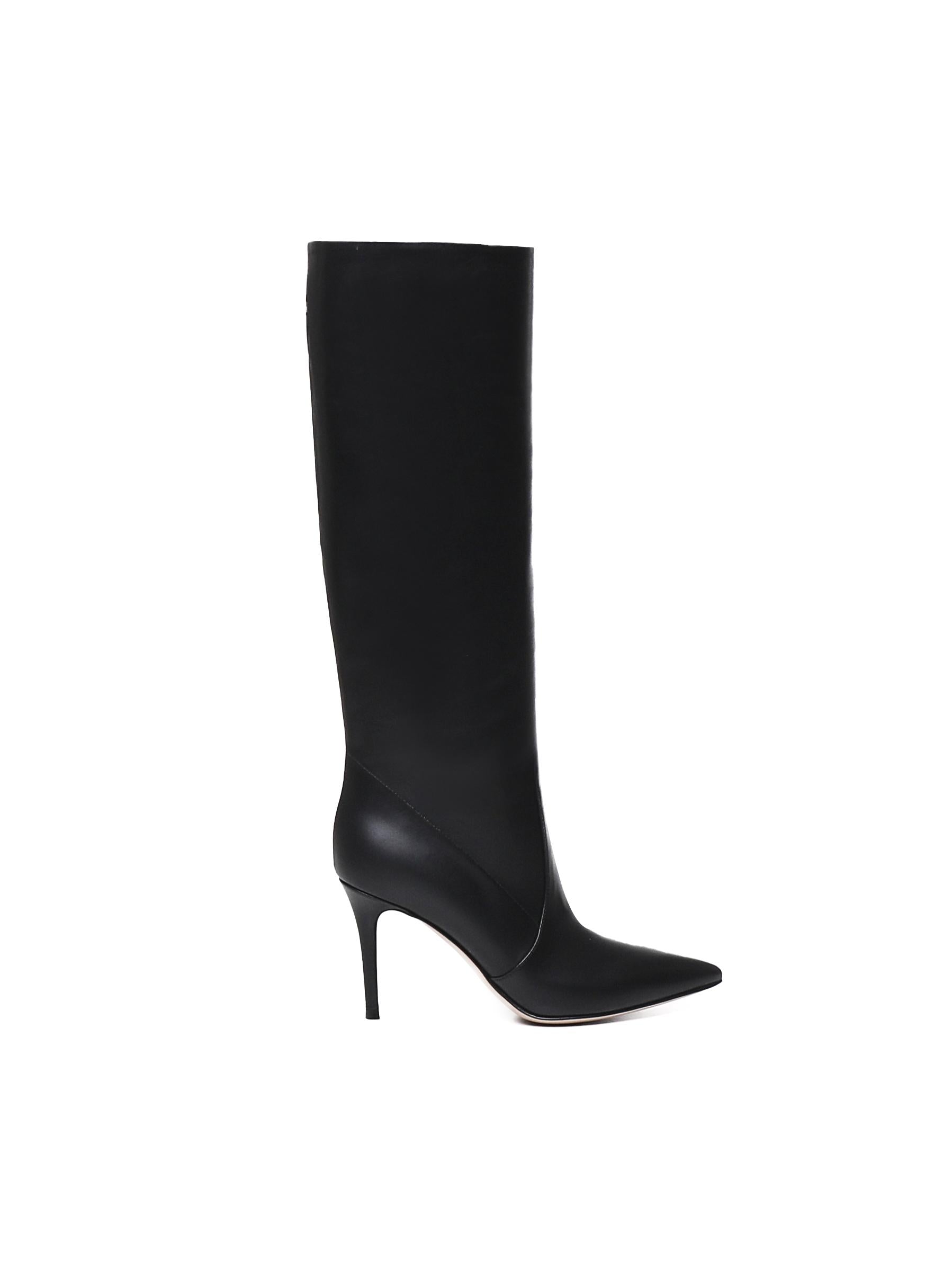 Stivali Hansen in pelle di vitello G80626 85RICVGI GIANVITO ROSSI