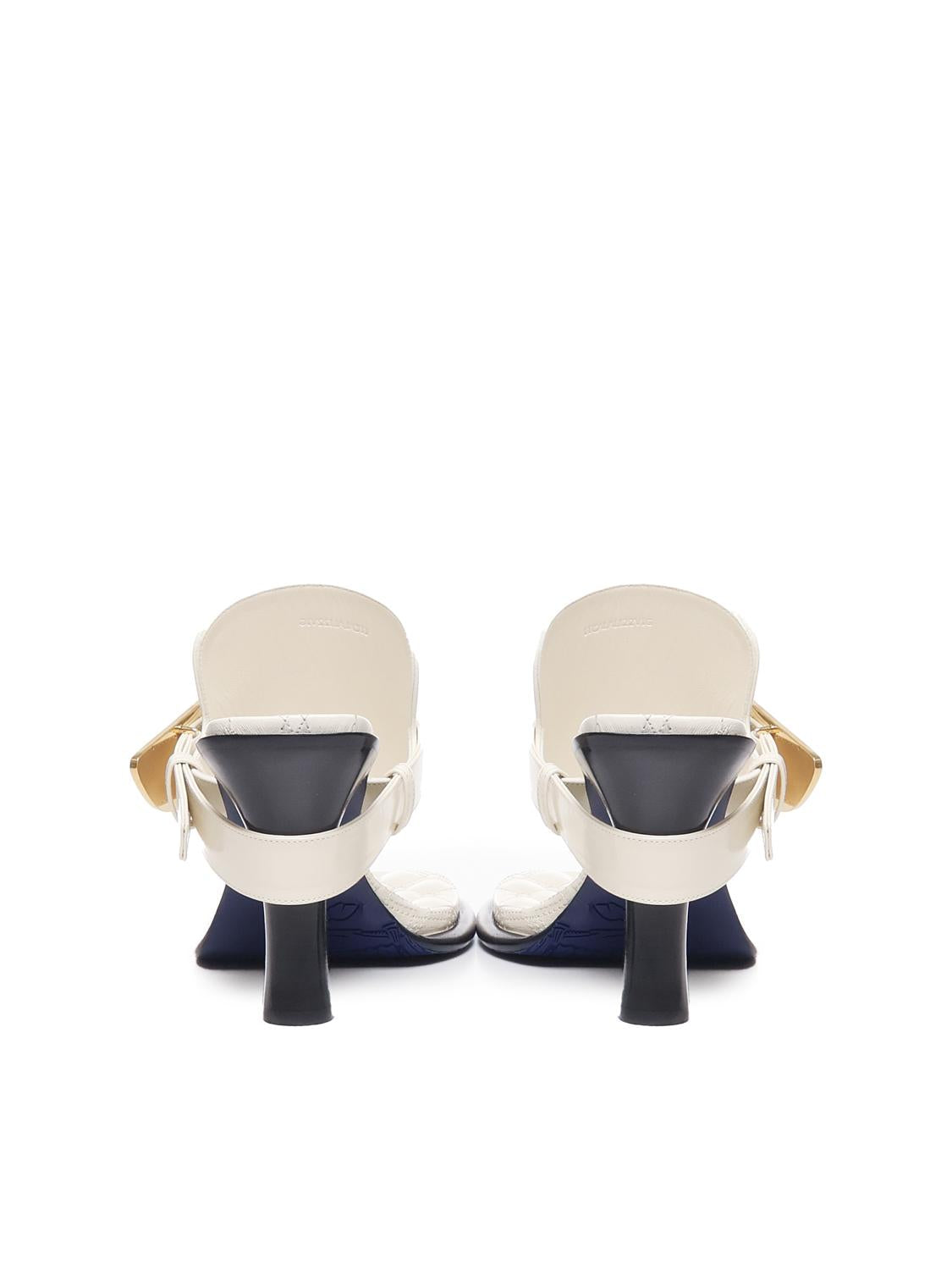 Sandali Bay in pelle 8085543 .A3357 BURBERRY