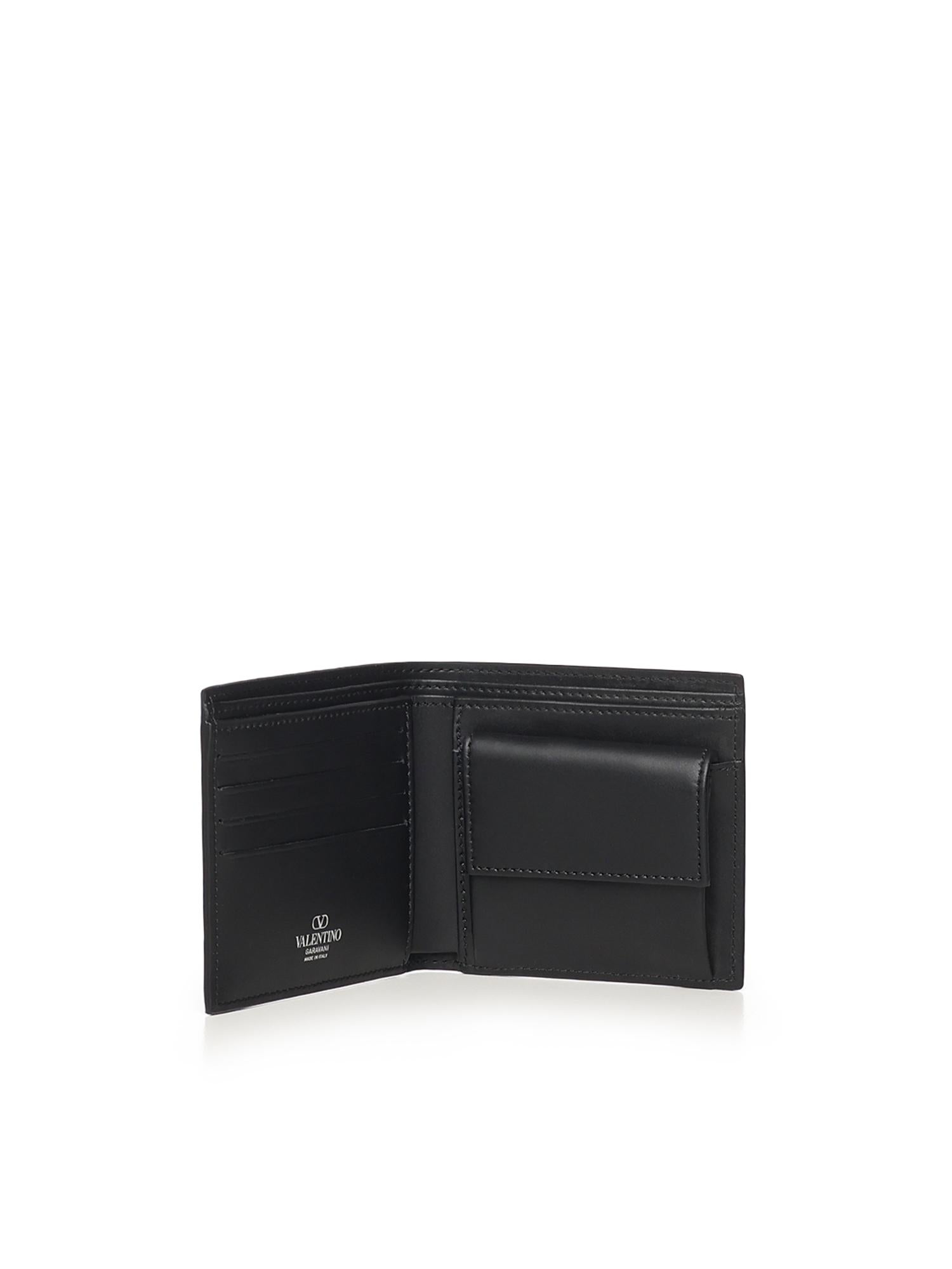 Portafoglio billfold VLTN in pelle 3Y2P0577 LVN0NI VALENTINO GARAVANI