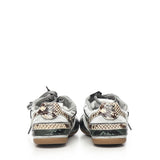 Sneakers Gymnasium in tessuto tecnico e Ayers stampa pitone 5E428E 3ZL4F04UJ MIU MIU