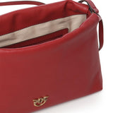 Borsa a spalla piccola in pelle 105907 A0QOOA4Q PINKO