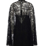Miniabito in pizzo 105503 A2R7Z99 PINKO