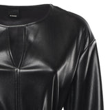 Abito corto effetto pelle 105587 A2P4Z99 PINKO