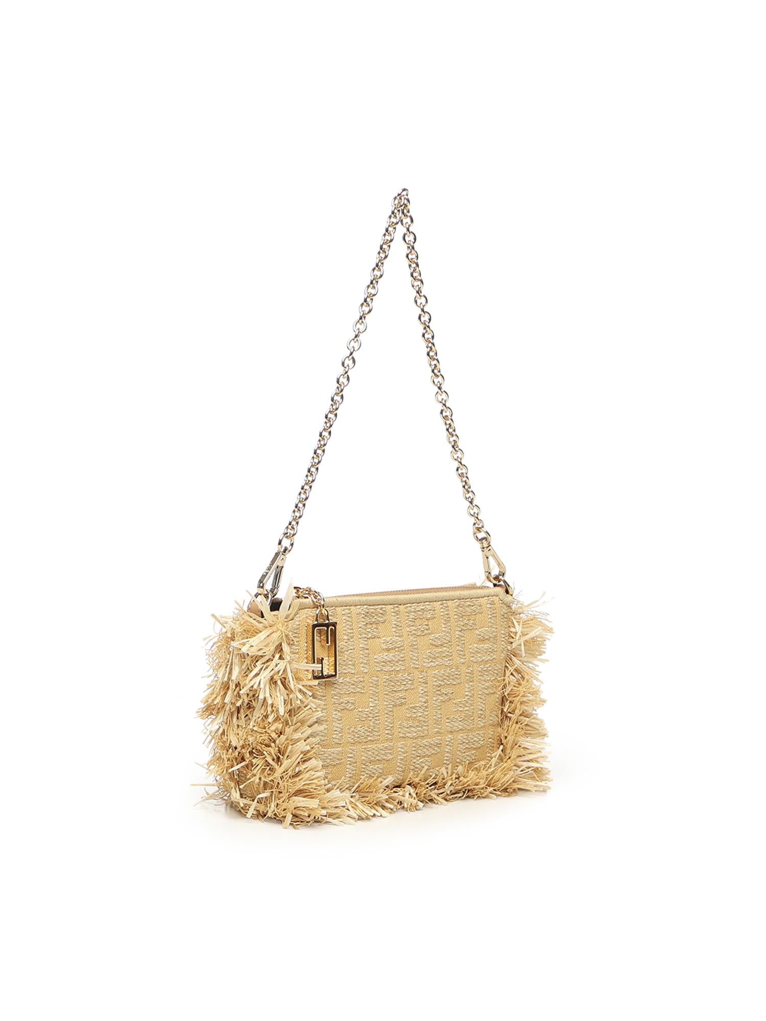 Pouch Baguette FF Jacquard 8BS073 AV23F17A1 FENDI