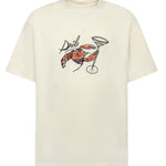 T-shirt "Le T-shirt Homard" in cotone ITS277CO195 OW Drôle de Monsieur