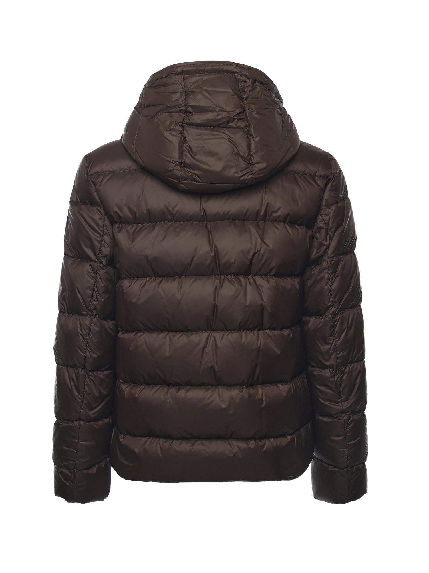 Piumino double front in popeline calandrato NAM32510620XMH S808 FAY