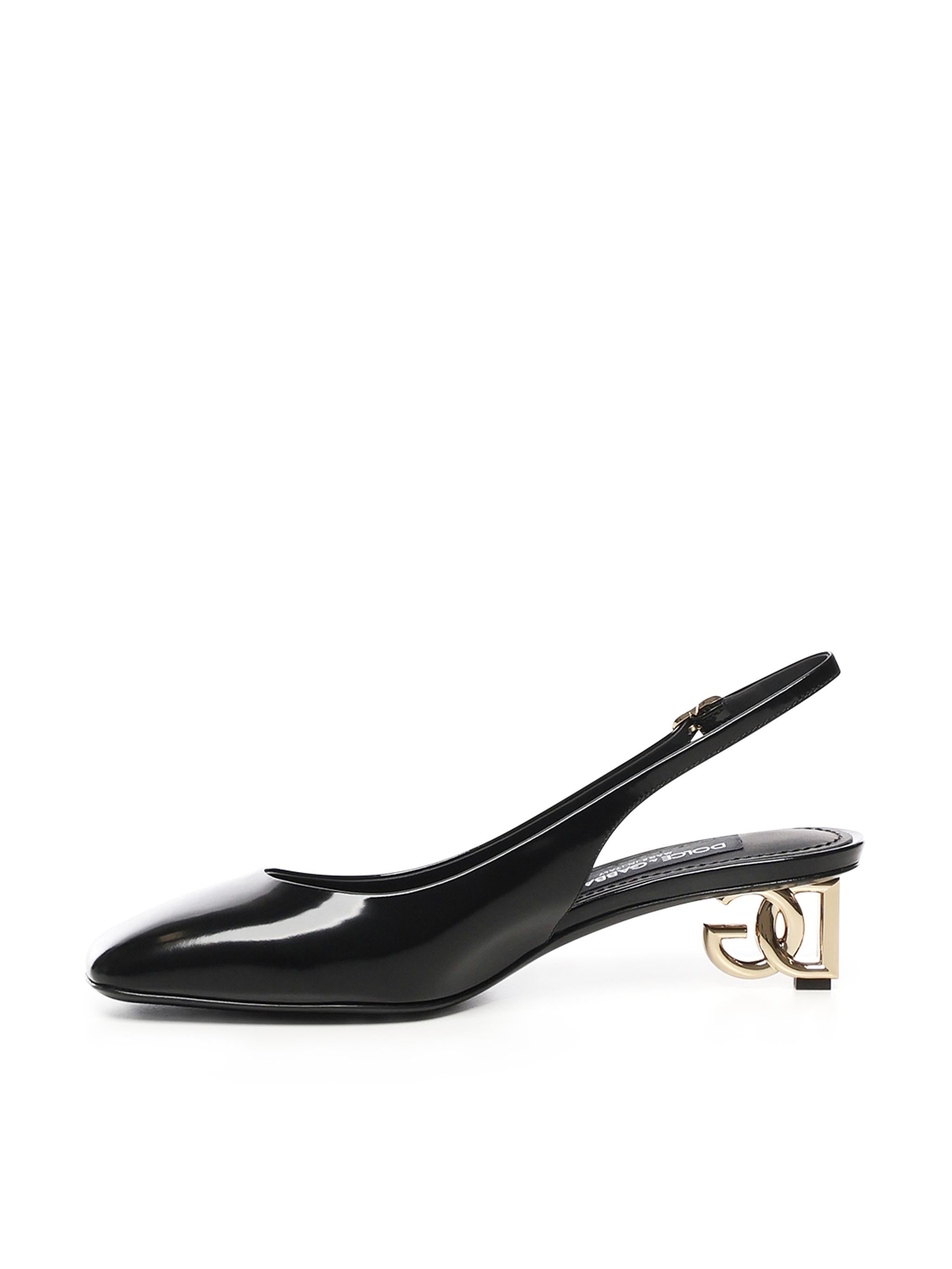 Slingback in vernice CG0913 A103780999 DOLCE & GABBANA