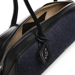 Borsa le Teckel media in denim AA1S06033CA384 516 ALAIA