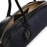 Borsa le Teckel media in denim AA1S06033CA384 516 ALAIA