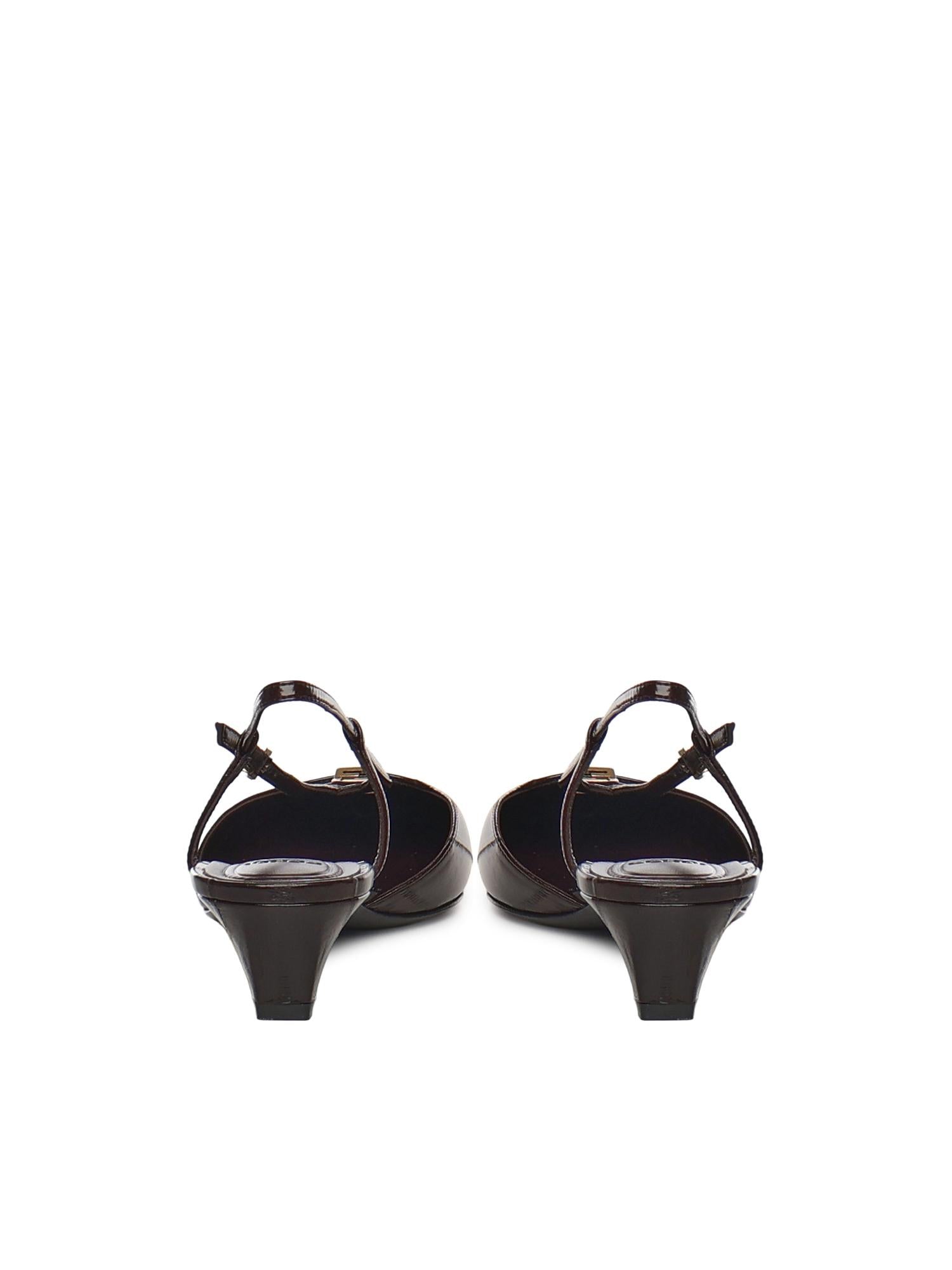 Slingback Fendi FFold 8J8580 AOSHF0BBK FENDI