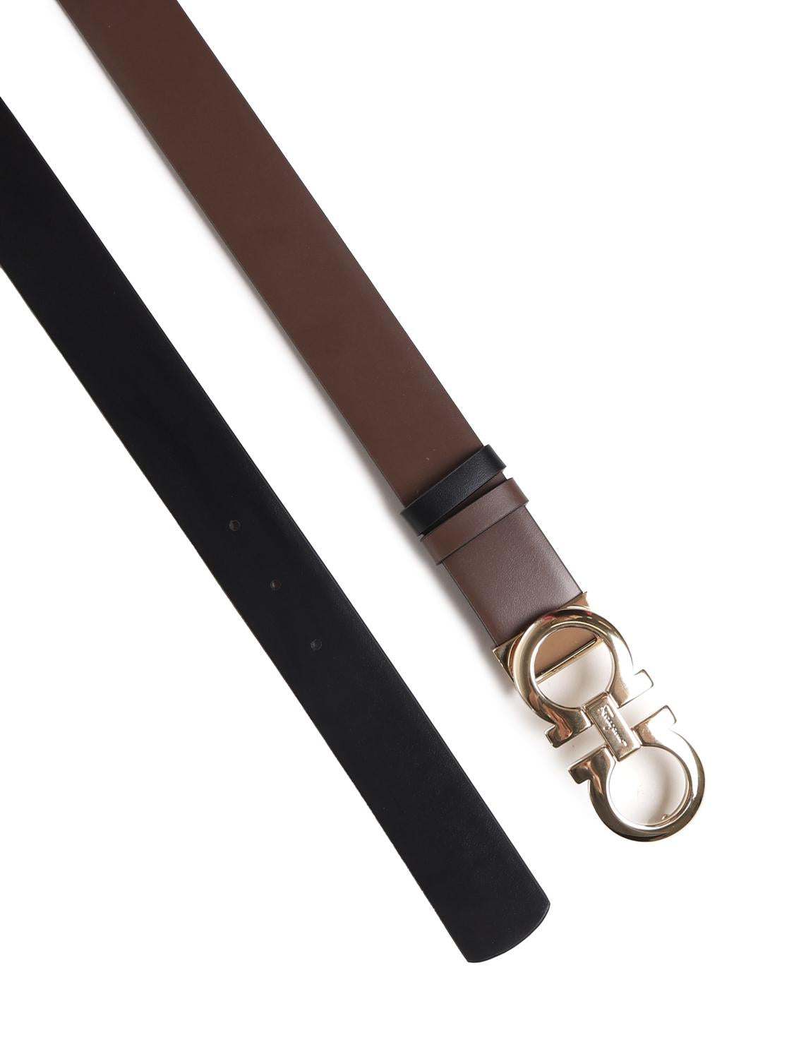 Cintura in pelle Gancini 23A564 764023727 FERRAGAMO