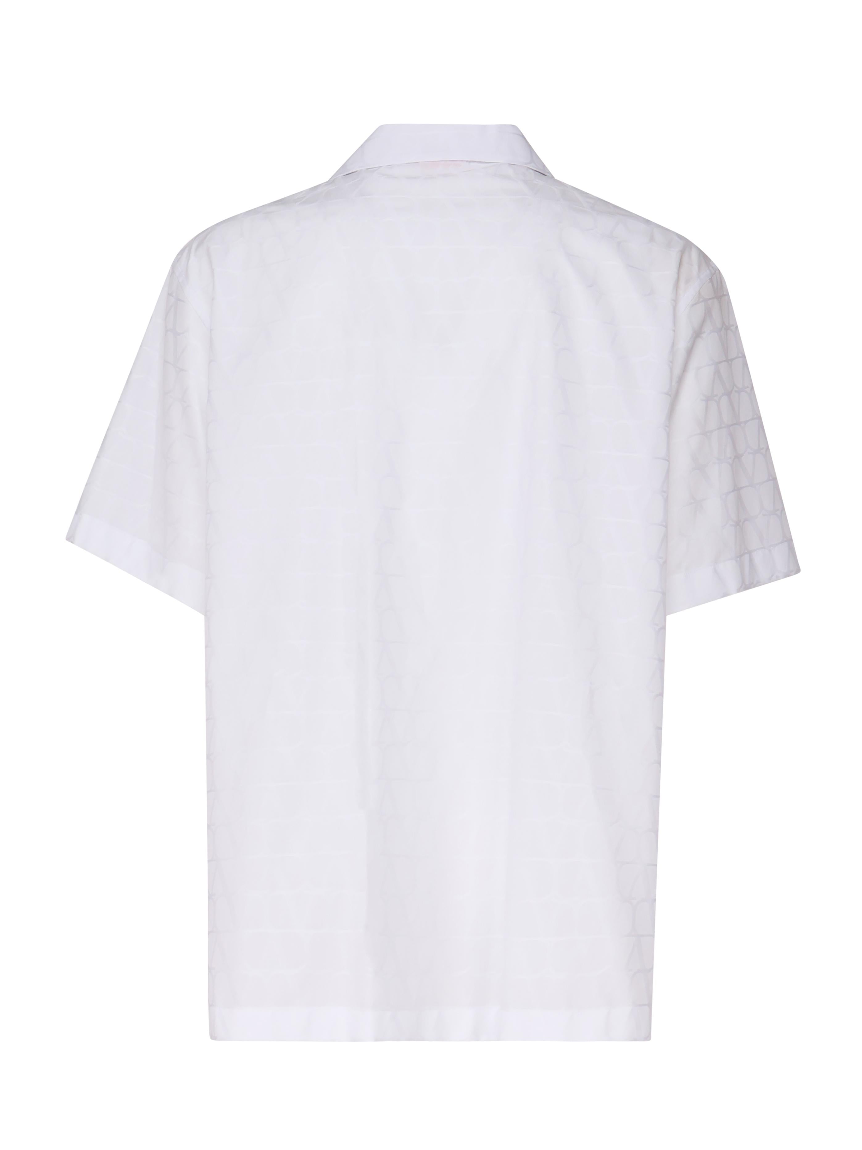 Camicia bowling con motivo Toile Iconographe 5V3AAA90 9VCKF9 VALENTINO GARAVANI