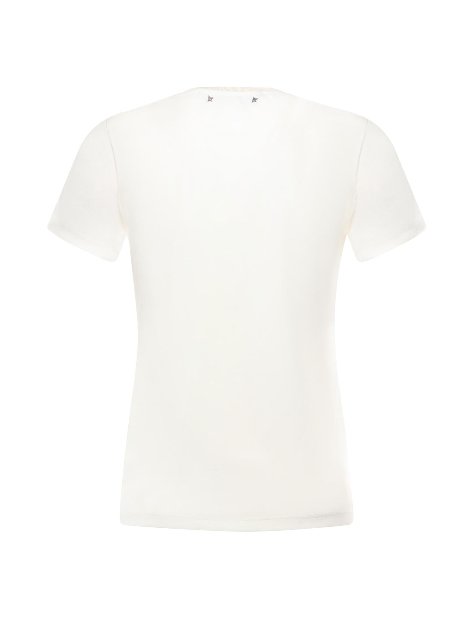 T-shirt con stampa GWP02322 P00211611616 GOLDEN GOOSE