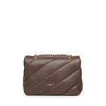 Borsa Mini Love Bag Puff in pelle 100039 A0F2L74Q PINKO