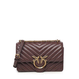 Borsa a tracolla Mini Love Bag One in nappa<BR/> 100074 A0GKL86Q PINKO