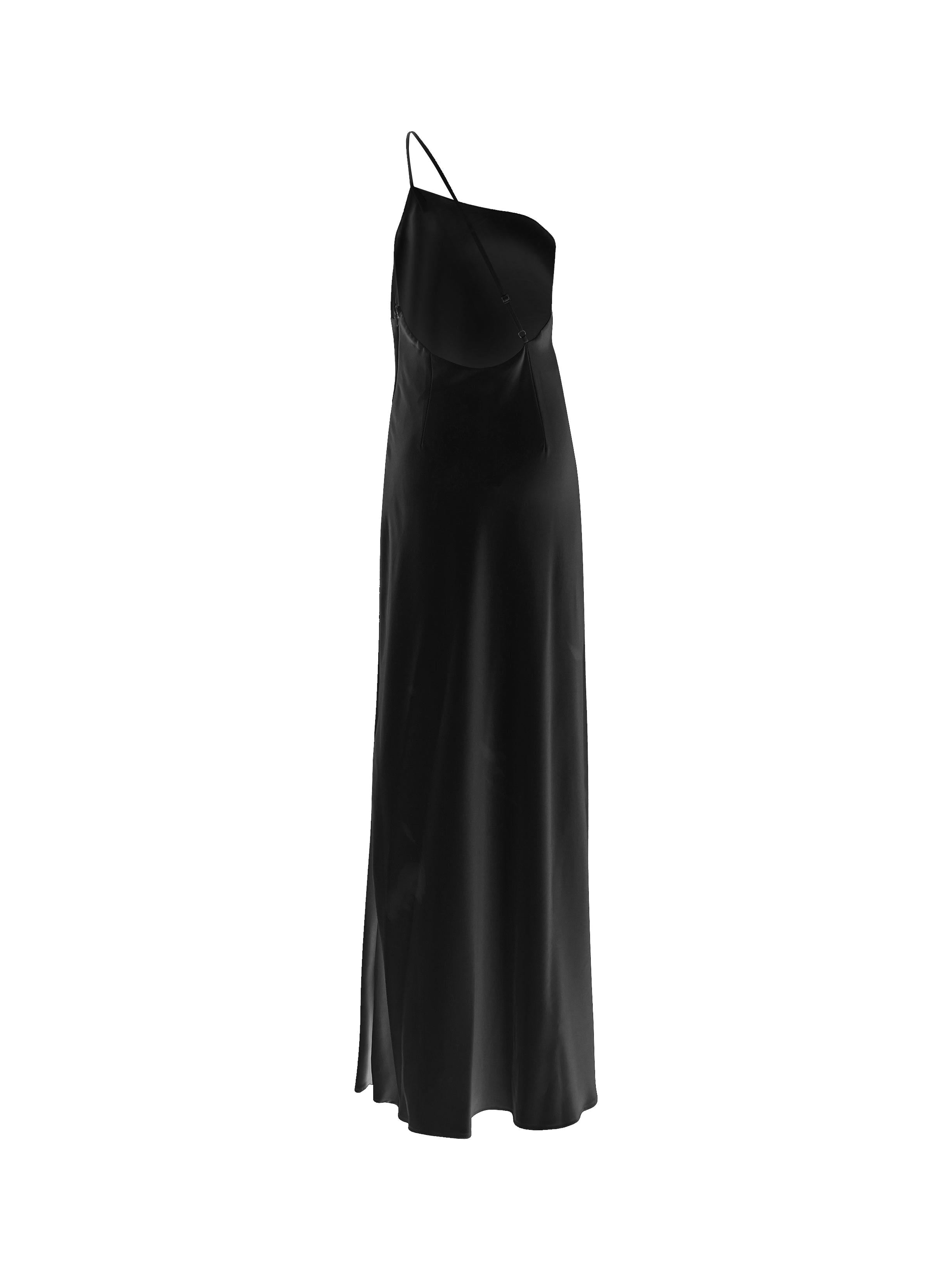 Abito lungo Anema ABITO ANEMA BLACK THE ARCHIVIA