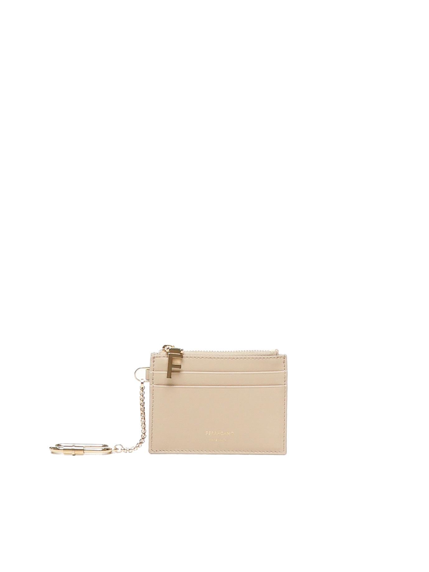 Portacarte con portachiavi<BR/> 220868 779950008 FERRAGAMO